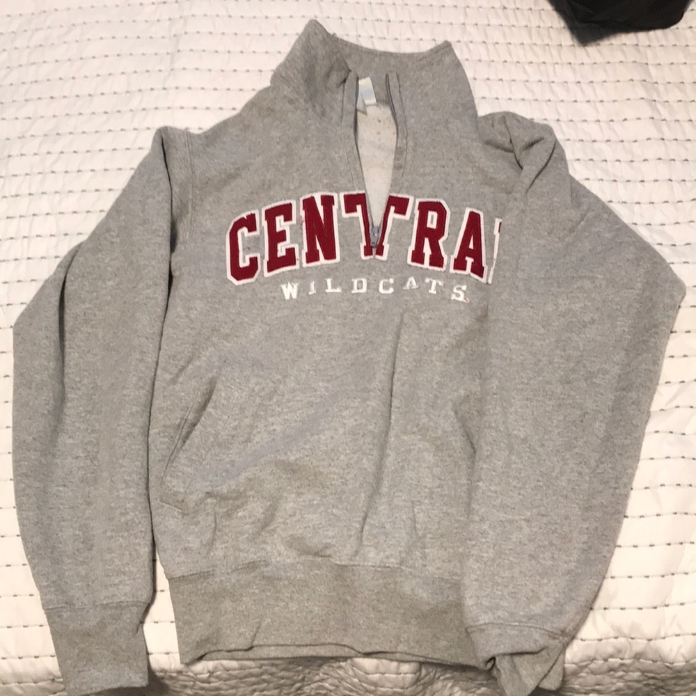 Quarter zip Grey jacket